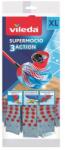 Vileda Felmosófej pattintós mikroszálas Vileda Supermocio 3Action kék (KHTV62)