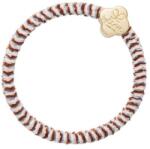 By Eloise London Velvet Gold Quatrefoil elastice de păr