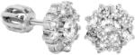 Soliter Brilio Silver Cercei de argint cu cristale 436 001 00321 04 - clar