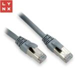 LYNX CS LYNX FTP patch kábel Cat6, PVC, 2m, szürke, szürke (LX-FTP6-020-GREY)