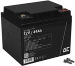 Green Cell AGM VRLA 12V 44Ah karbantartásmentes akkumulátor fűnyíróhoz, robogóhoz, csónakhoz, kerekesszékhez (AGM23)