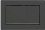 Geberit Omega20 - Control de spălare, negru mat/crom lucios 115.080. 14.1 (115.080.14.1)