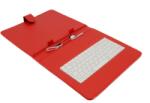 Airen AiTab bőr tok 3 USB billentyűzettel 9, 7" VÖRÖS (CZ/SK/DE/UK/US. . . elrendezés) (Leather Case 3 97R)