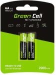 Green Cell Zöld cellás újratölthető elemek 2x AA HR6 2000mAh (GR06)