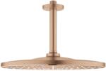GROHE Rainshower cap de duș cu braț 31x31 cm rotund Brushed Warm Sunset 26560DL0 (26560DL0) | GROHE Dus fix Grohe Rainshower 310, pe tavan, 310 mm, 1 functie, mat, cupru, 26560DL0 (26560DL0) (26560DL0)