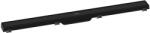 Hansgrohe Ornament rigola Hansgrohe RainDrain Match, incastrata, 900 mm, necesita sifon, mat, negru, 56040670 (56040670) (56040670)