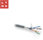 LYNX CS LYNX FTP kábel, Cat6, LSZH, teljesen hegesztett, beltéri, szürke, tekercs 305m (LX-SLD-FTP6-LSZH-GR)