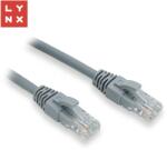 LYNX CS LYNX UTP patch kábel Cat6, PVC, 5m, szürke (LX-UTP6-050-GREY)