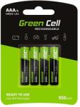 Green Cell Zöld cellás újratölthető akkumulátorok 4x AAA HR03 950mAh (GR03)