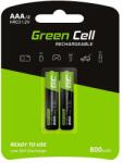 Green Cell Zöld cellás újratölthető elemek 2x AAA HR03 800mAh (GR08)
