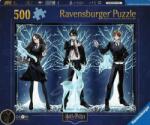 Ravensburger Светещ пъзел Ravensburger от 500 части - Harry Potter: Expecto Patronum (12001509)