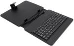 Airen AiTab bőr tok 2 USB billentyűzettel 8" FEKETE (CZ/SK/DE/UK/US. . . elrendezés) (Leather Case 2 8B)