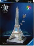 Ravensburger 3D пъзел Ravensburger от 216 части - Айфеловата Кула със Светлини (12008024)