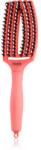 Olivia Garden Fingerbrush Boar & Nylon perie de par cu peri de nailon și de mistreț Red Confidence 1 buc