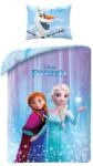 Halantex Jégvarázs ágyneműhuzat szett - Elsa és Anna (FR-3564BL) (FR-3564BL)