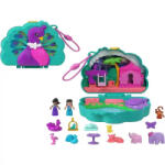 Mattel Polly Pocket pávás állatkert játékkészlet (HWN97) - jatekbirodalom