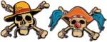 Cine Replicas Комплект значки Cine Replicas Animation: One Piece - Luffy & Buggy Skulls (CR3292)