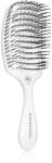 Olivia Garden ESSENTIAL CARE FLEX Medium Hair Bristles perie de par Ice White 1 buc