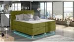 Eltap Amadeo 160X200, Ledes Boxspring ágy, Zöld, Rivera 36 - mindigbutor