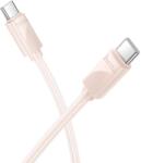 hoco. Type-C - Type-C 3A 60W X114 1 m rózsaszín