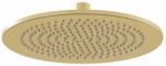RAVAK Trópusi zuhany, Ravak esőztető zuhanyfej köralakú, 250 mm 980.60GLB, Gold Brushed X07P1238