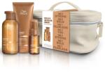 Wella Ultimate Smooth professzionális szett száraz és fénytelen hajra, antisztatikus hatással, sampon 250 ml + balzsam 200 ml + hajolaj szérum 30 ml