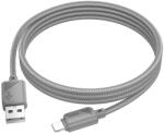 hoco. kábel USB A - Lightning 2, 4A X113 1 m szürke