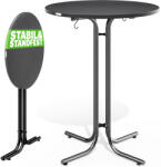 CASARIA Összecsukható bárasztal Ø70 cm - antracit (109654)