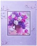 Daemi Fényképalbum, 400 fénykép, 10x15 cm, Virágok, lila (ROB-9601-400-310161129)