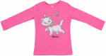 Asti Hosszú ujjú kislány póló Marie cica mintával