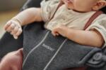 BabyBjörn - Balansoar Bliss Charcoal Grey, 3D Jersey (006076A) Balansoar bebelusi