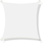  Napellenző vitorla, vízálló nejlon, 5x5 m, fehér