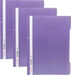 Herlitz Dosar sina A4 PP, perforat mov, Herlitz, 50 buc/set HZ9496030/50