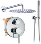  Bateria wannowa prysznicowa ścienna podtynkowa zestaw natrysk deszczownica