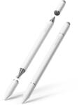 Vention 3-in-1 magnetic touch pen aluminum alloy, white (KQLW0)