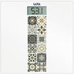 LAICA Cantar Cântar corporal digital 180 kg, Precizie 100g, Display LCD mare 7.8 cm, Sticlă securizată 6mm, Design slim 2 cm, Pornire/Oprire automată, Maro (PS1082N) - vexio Cantar baie