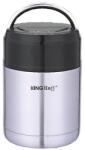 Kinghoff Термос за храна Kinghoff KH 4374, 650 ml, неръждаема стомана, двycлoeн кopпyc, инокс (KH 4374)