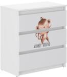 Wooden Toys Komód 3 Fiókos - R3 Majom