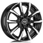 MSW Jante aliaj MSW 79 BLACK FULL POLISHED 7.5X18 5X112 CB: 66.56 ET: 25 - anvelopemag