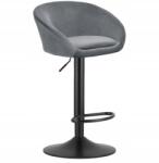 Leobert Hoker East bársony szürke fekete alap