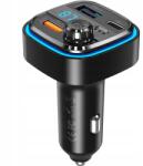 XO Fm transmitter BCC08 Bluetooth MP3 autós töltő 3, 1A fekete (6920680835485)