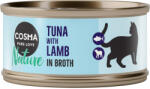 Cosma 24x70g Cosma Nature nedves macskatáp - Tonhal & bárány