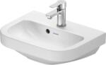 Duravit D-Code mosdótál 45x33.5 cm félkör alakú klasszikus fehér 07484500002 (07484500002)