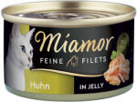 Miamor 12x100g Miamor Feine Filets aszpikban nedves macskatáp - Csirke aszpikban