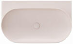 RAVAK Mosdó, Ravak Yard 80 kerámiamosdó Alabaster Pink, túlfolyó furat nélkül XJX0G080000 - mozaikkeramia