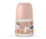 Suavinex Suavinex, Forest, biberon si tetina fiziologica, debit lent, roz, 150 ml