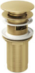RAVAK Lefolyó, Ravak Mosdó lefolyó ClickClack rendszerrel/fix Gold Brushed X03051 - mozaikkeramia
