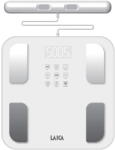 LAICA Cantar Cântar corporal smart profesional 180 kg, 30 parametri, Analiză corporală completă, Bluetooth + aplicație, 8 electrozi (cu mâner), 8 utilizatori, Display LCD, Sticlă securizată 6mm (PS7126W) -  Cantar baie
