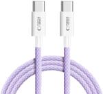 Tech-Protect Kábel Tech-Protect Ultraboost Lite PD 60W 3A 2M USB-C/USB-C - Fialový
