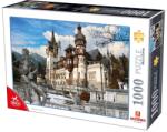 DEICO Puzzle 1000 Piese pentru Adulti, Deico, Castelul Peles Iarna (TOY-76038) Puzzle